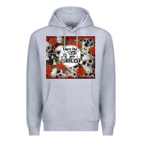 Heather Grey have the day you deserve skull and rose Premium Hoodie - JahusDesignShop