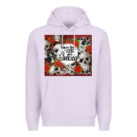 Lilac have the day you deserve skull and rose Premium Hoodie - JahusDesignShop