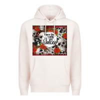 Pale Pink have the day you deserve skull and rose Premium Hoodie - JahusDesignShop