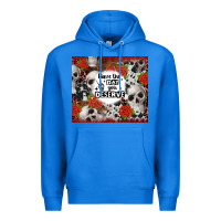 True Royal have the day you deserve skull and rose Premium Hoodie - JahusDesignShop