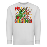 Dove Grey my first christmas Premium Sweatshirt - Zillion Design Studio