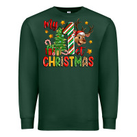 Sports Green my first christmas Premium Sweatshirt - Zillion Design Studio
