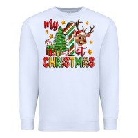 White my first christmas Premium Sweatshirt - Zillion Design Studio