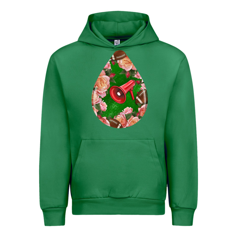 American Football And Western Roses Teardrop Urban Hoodie by BundleAndBundleShop | Teevron