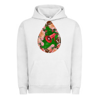 Pigment Lunar Rock american football and western roses teardrop Urban Hoodie - BundleAndBundleShop