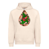 Sandshell american football and western roses teardrop Urban Hoodie - BundleAndBundleShop