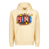 Pina Colada usa mini  leopard background Premium Hoodie - AdoDesignShop
