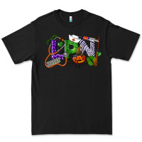Black Halloween LPN Licensed Practical Nurse Premium Tee - LillyAllenDesigns