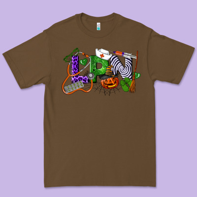 Halloween Lpn Licensed Practical Nurse Premium Tee Designed By Lillyallendesigns