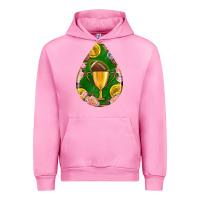Fuchsia Pink american football and western roses teardrop Urban Hoodie - BundleAndBundleShop