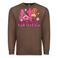 Chestnut 1st christmas gingerbread girl Premium Sweatshirt - Zillion Design Studio