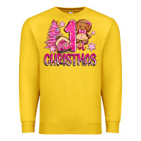 Lemon 1st christmas gingerbread girl Premium Sweatshirt - Zillion Design Studio