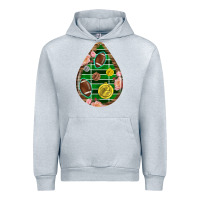 Heather Grey american football and western roses teardrop Urban Hoodie - BundleAndBundleShop
