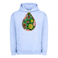 Pigment Grape Ice american football and western roses teardrop Urban Hoodie - BundleAndBundleShop