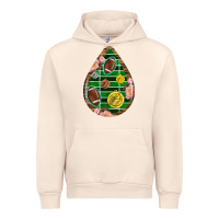 Sandshell american football and western roses teardrop Urban Hoodie - BundleAndBundleShop