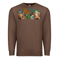 Chestnut western coffee cups Premium Sweatshirt - texasbilliewilder