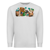 Dove Grey western coffee cups Premium Sweatshirt - texasbilliewilder