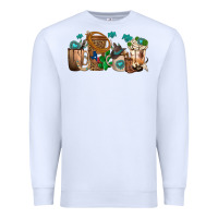 White western coffee cups Premium Sweatshirt - texasbilliewilder
