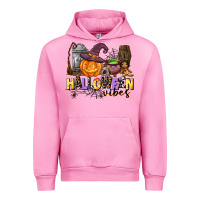 Fuchsia Pink halloween vibes Urban Hoodie - AdoDesignShop