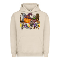 Pigment French Oak halloween vibes Urban Hoodie - AdoDesignShop