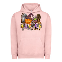 Pigment Salmon halloween vibes Urban Hoodie - AdoDesignShop