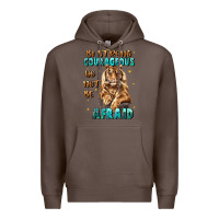 Coffee be strong and courageous Premium Hoodie - JahusDesignShop