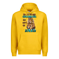 Lemon be strong and courageous Premium Hoodie - JahusDesignShop