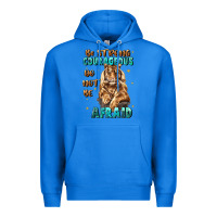 True Royal be strong and courageous Premium Hoodie - JahusDesignShop