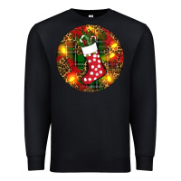 Santa Stocking Christmas Premium Sweatshirt | Teevron