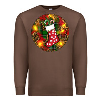 Chestnut Santa Stocking Christmas Premium Sweatshirt - RanaPortraitStore