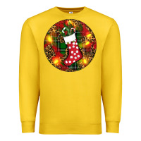 Lemon Santa Stocking Christmas Premium Sweatshirt - RanaPortraitStore