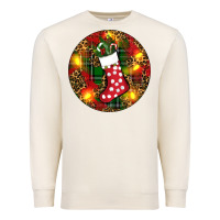 Sandshell Santa Stocking Christmas Premium Sweatshirt - RanaPortraitStore