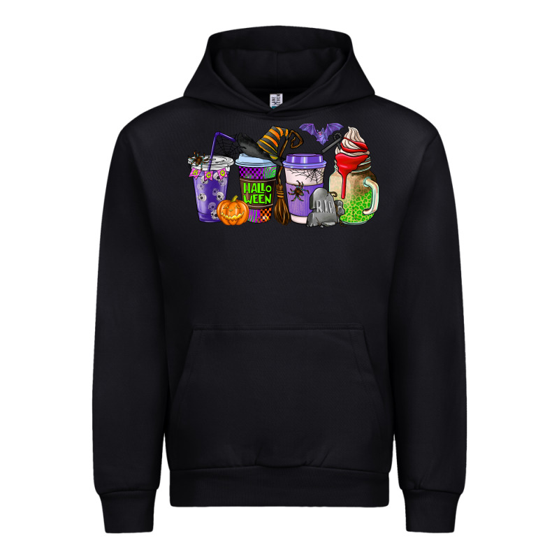 Halloween Coffee Cups Urban Hoodie by AdoDesignShop | Teevron