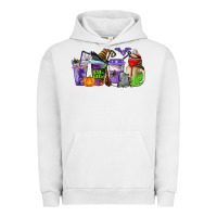 Pigment Lunar Rock halloween coffee cups Urban Hoodie - AdoDesignShop