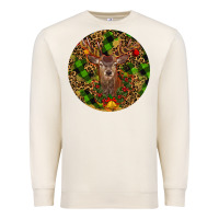 Sandshell Christmas Reindeer Premium Sweatshirt - RanaPortraitStore