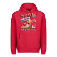 Cardinal grow your own way Premium Hoodie - JahusDesignShop