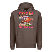 Coffee grow your own way Premium Hoodie - JahusDesignShop