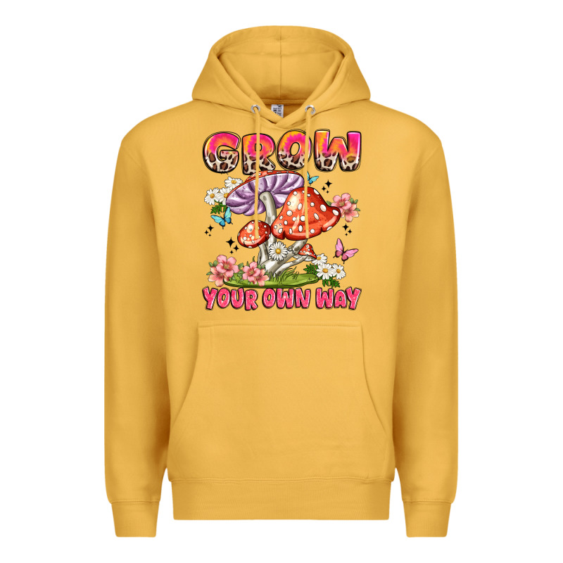 Grow Your Own Way Premium Hoodie by JahusDesignShop | Teevron