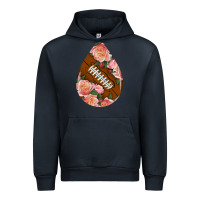 Navy american football and western roses teardrop Urban Hoodie - BundleAndBundleShop