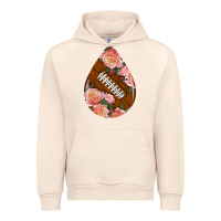 Sandshell american football and western roses teardrop Urban Hoodie - BundleAndBundleShop