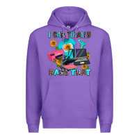 Purple i can totally make that Premium Hoodie - AdoDesignShop