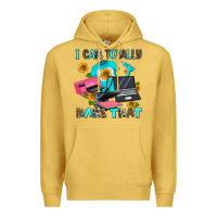 Antique Gold i can totally make that Premium Hoodie - AdoDesignShop