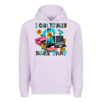 Lilac i can totally make that Premium Hoodie - AdoDesignShop