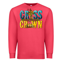 Cardinal the cross before the crown Premium Sweatshirt - texasbilliewilder