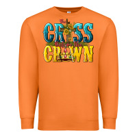 Carrot the cross before the crown Premium Sweatshirt - texasbilliewilder