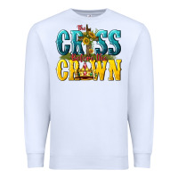 White the cross before the crown Premium Sweatshirt - texasbilliewilder