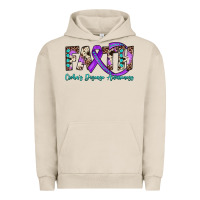 Pigment French Oak faith crohn's disease awareness Urban Hoodie - JahusDesignShop