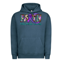 Pigment Midnight Navy faith crohn's disease awareness Urban Hoodie - JahusDesignShop