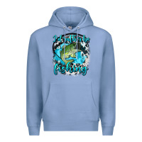 Colony Blue i d rather be fishing Premium Hoodie - AdoDesignShop