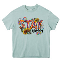 Arona Stay Groovy Heavy Core Tee - CowhideDigitalArt
